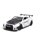 Nissan GT-R R35 Diecast Model Car 1:24 Scale with Smoke Effect White LMI16818.