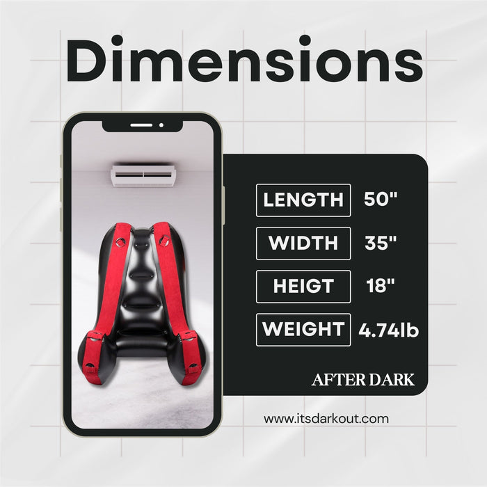 ObsidianThrone BDSM Inflatable Sex Sofa