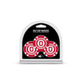 Ohio State Buckeyes Golf Chip with Marker 3 Pack-0