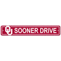 Oklahoma Sooners Sign 4x24 Plastic Street Style CO-0