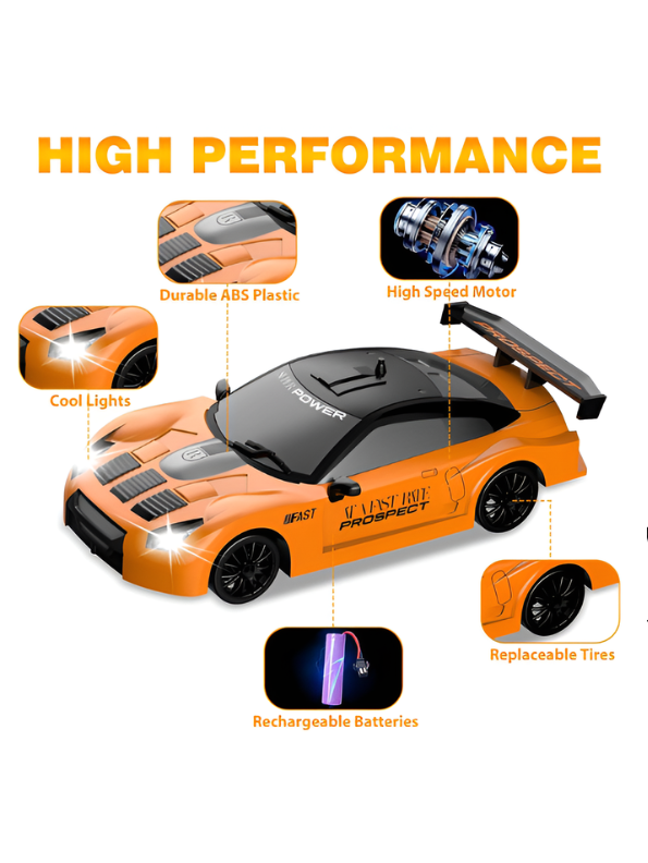 Orange GT  High-Speed RC Drift Car LMI16860.
