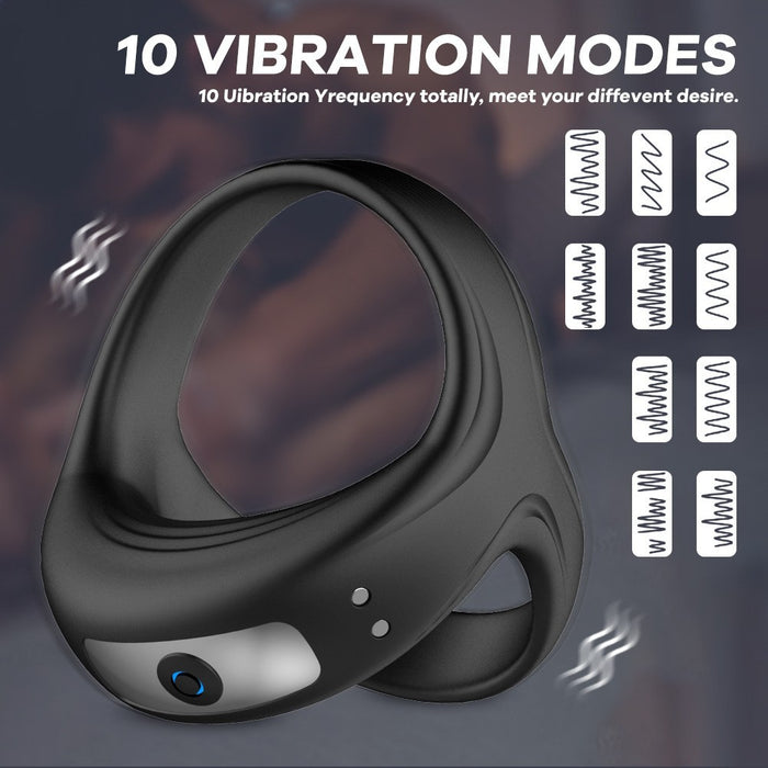 Orena Male Y-Type Lock Fine Ring Pure Silicone Three-Ring Male Bondage Ring Scrotum Ring Sex Toys