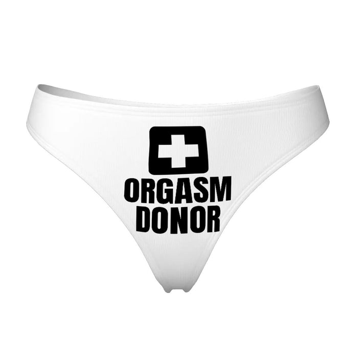 Orgasm Donor-Thongs for Women