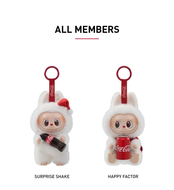 Pack Of 2 - THE MONSTERS COCA-COLA SERIES - Vinyl Face Blind Box
