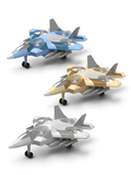 Pack Of 3 Tactical Fighter Jet Diecast Model Toy Airplane – Camouflage Toy For Kids LMI15528
