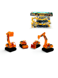Pack of 4 Mini Construction Toy Vehicles Set LMI10728.