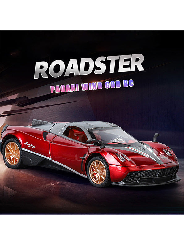 Pagani Model 1:32 Scale Diecast Car - Red Metal Collectible | TV-N-24 - Toyloft