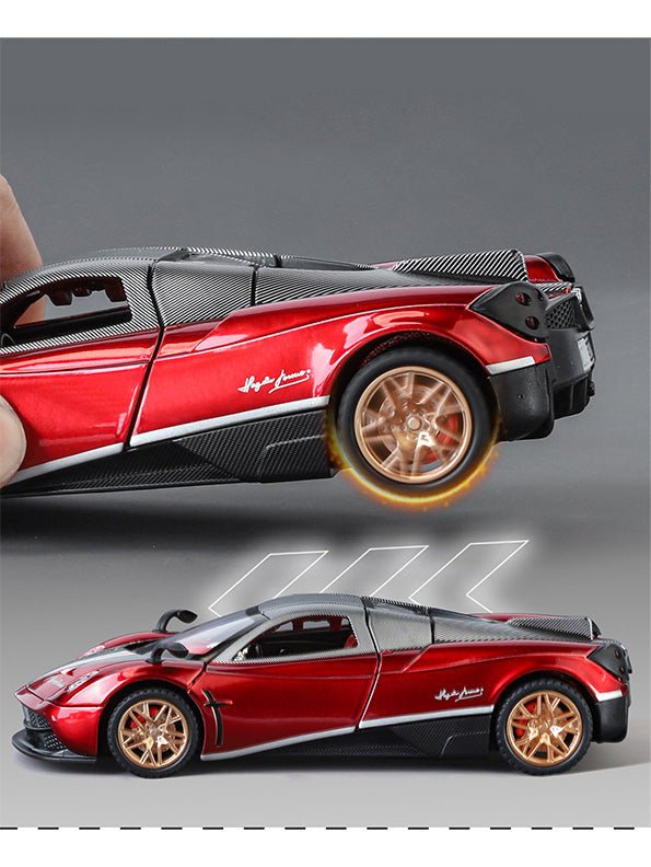 Pagani Model 1:32 Scale Diecast Car - Red Metal Collectible | TV-N-24 - Toyloft