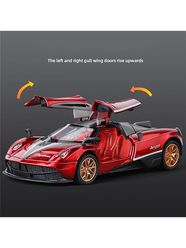 Pagani Model 1:32 Scale Diecast Car - Red Metal Collectible | TV-N-24 - Toyloft