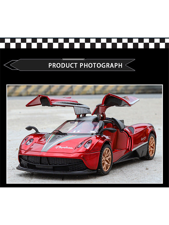Pagani Model 1:32 Scale Diecast Car - Red Metal Collectible | TV-N-24 - Toyloft