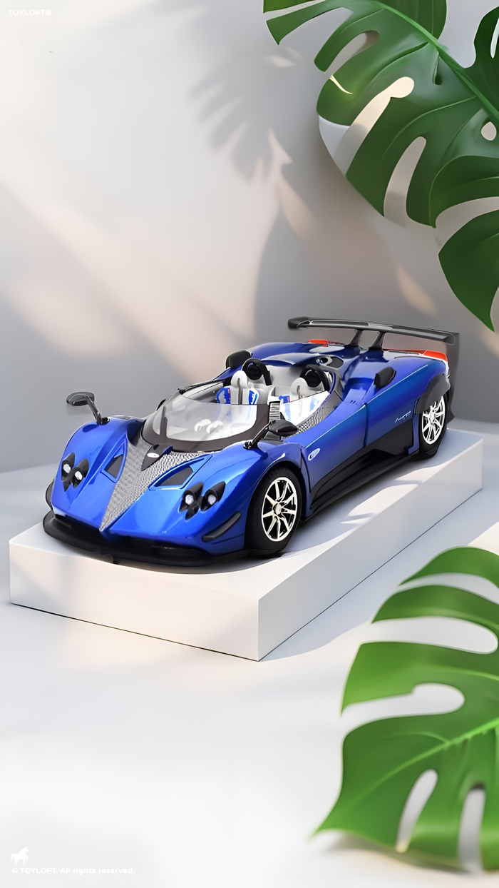 Pagani Zonda HP Diecast Car – High-Quality Scale Model Collectible Car Scale 1:24 - Free Car Inside - LMI16328.