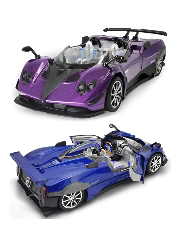 Pagani Zonda HP Diecast Car – High-Quality Scale Model Collectible Car Scale 1:24 - Free Car Inside - LMI16328.