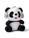 Panda Plush Toy with Headphones – 8-Inch Soft Stuffed Animal for Toddlers & Kids – Heart-Eye Panda Nursery Decor ST16473