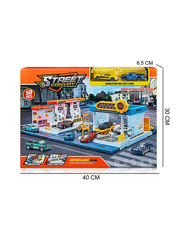 Parking Lot Race Track Toy For Kids - Multi-Level Racing Fun | NX-O-24 - Toyloft