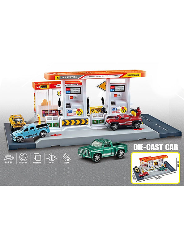 Parking Lot Race Track Toy For Kids - Multi-Level Racing Fun | NX-O-24 - Toyloft