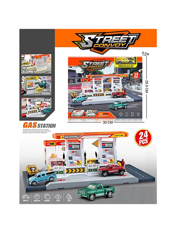 Parking Lot Race Track Toy For Kids - Multi-Level Racing Fun | NX-O-24 - Toyloft