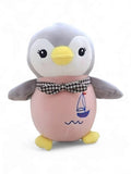 Penguin Soft Toy For Kids - Grey (MS-M-3) - Toyloft