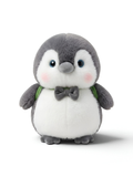 Penguin Toy with Bow Tie & Backpack – CozyPal 8-Inch Plush Ultra-Soft Stuffed Animal for Toddlers and Kids ST16672