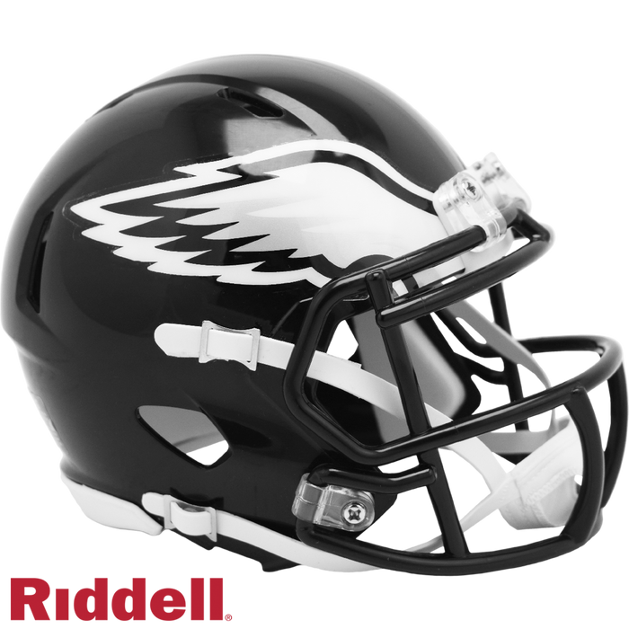 Philadelphia Eagles Helmet Riddell Replica Mini Speed Style On-Field Alternate-0
