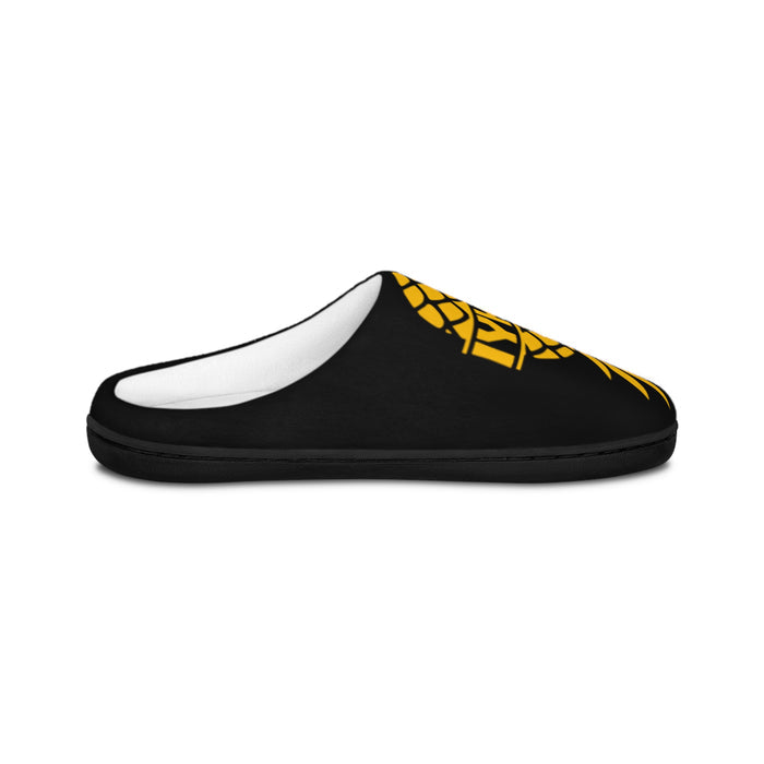 Pineapple Print Men's Indoor Slippers - Cozy and Stylish Home Footwear