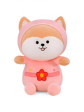 Pink - Cute Shiba Inu Dog Plush Toy in Frog Costume | Kawaii Stuffed Animal Soft Toy LMI14146