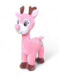Pink - Deer Stuffed Toy For Kids - 40 CM (MS-May-4) - Toyloft