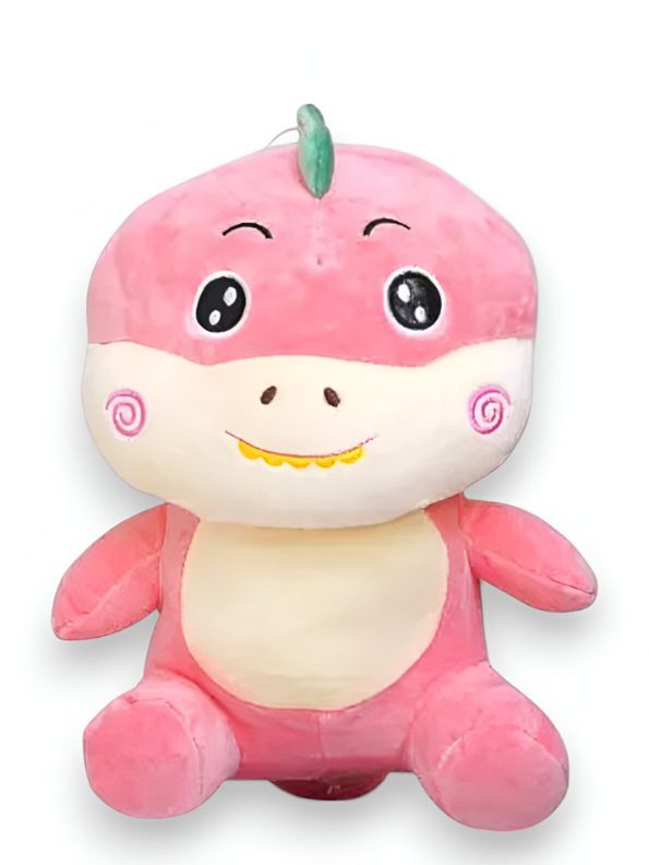 PINK - DinoHug Plush Toy – 10-inch Ultra-Soft Dinosaur Stuffed Animal | Cute & Cuddly Gift for Kids - ST14149