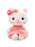 Pink - Soft and Cuddly Plush Kitty – Premium Stuffed Toy for Boys and Girls | 10 inches - MS14503.