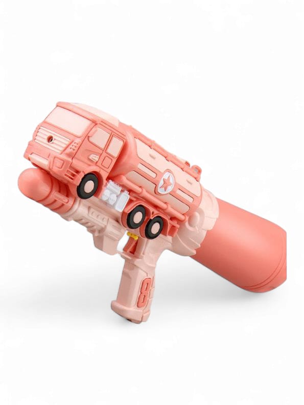 Pink - Train Model High-Pressure Water Gun - Holi & Summer Toy for Kids, Boys & Girls LMI11867.