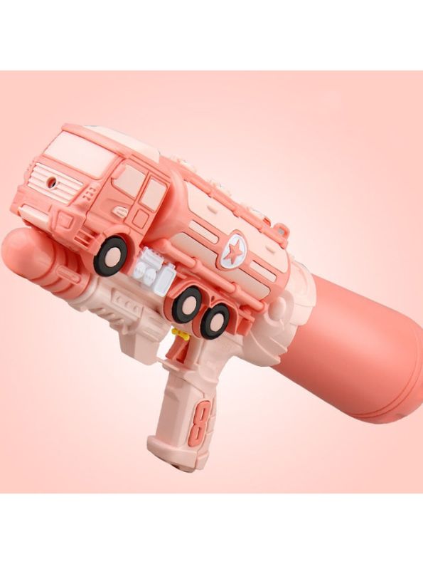 Pink - Train Model High-Pressure Water Gun - Holi & Summer Toy for Kids, Boys & Girls LMI11867.