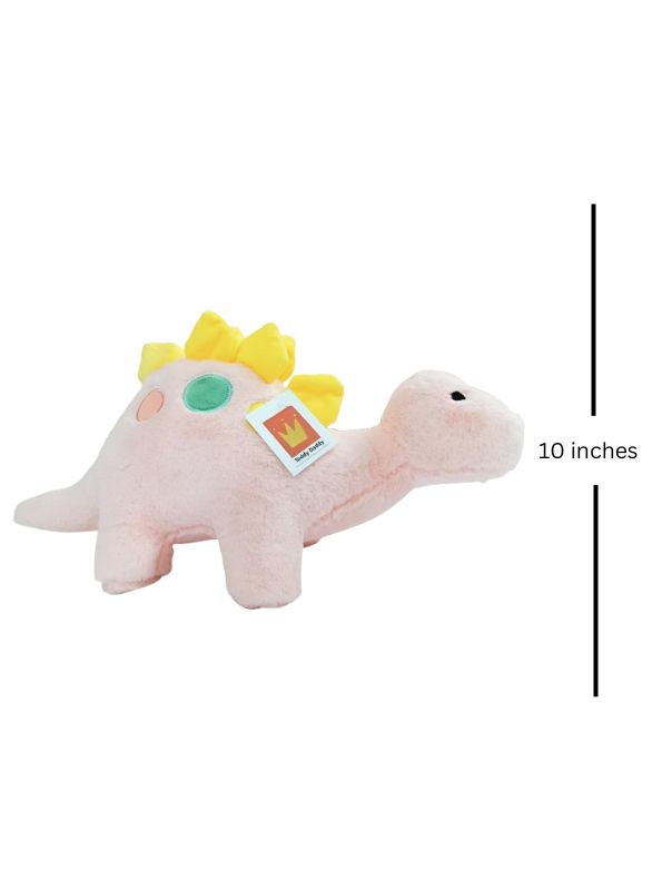 Pink - Tyra Dragon - Premium Ultra-Soft Stuffed Plush Toy for Kids and Elegant Home Décor | 10 inches - MS14505.