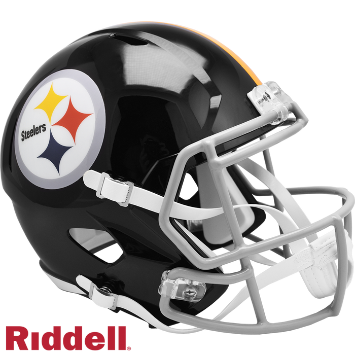 Pittsburgh Steelers Helmet Riddell Replica Full Size Speed Style 1963-1976 T/B-0