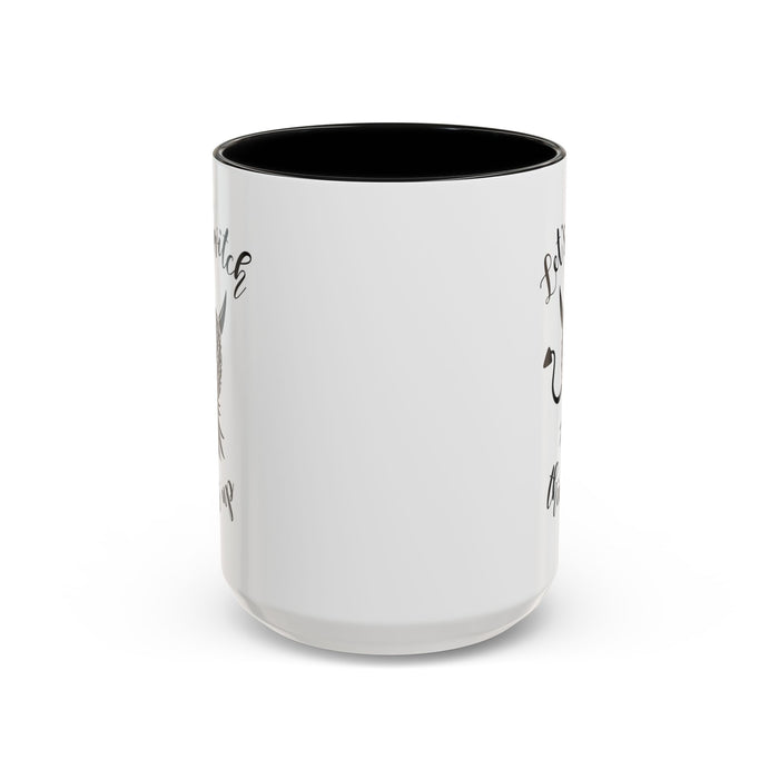 Playful Accent Coffee Mug - "Let's Switch Things Up" - Perfect for Morning Motivation