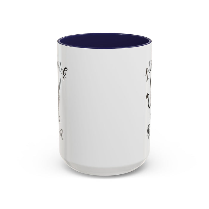 Playful Accent Coffee Mug - "Let's Switch Things Up" - Perfect for Morning Motivation