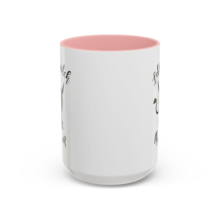 Playful Accent Coffee Mug - "Let's Switch Things Up" - Perfect for Morning Motivation