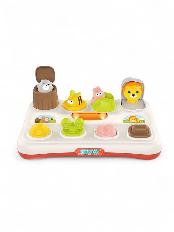 Pop-Up Animal Button Toy For Kids - Fun & Educational Play | NX-O-24 - Toyloft