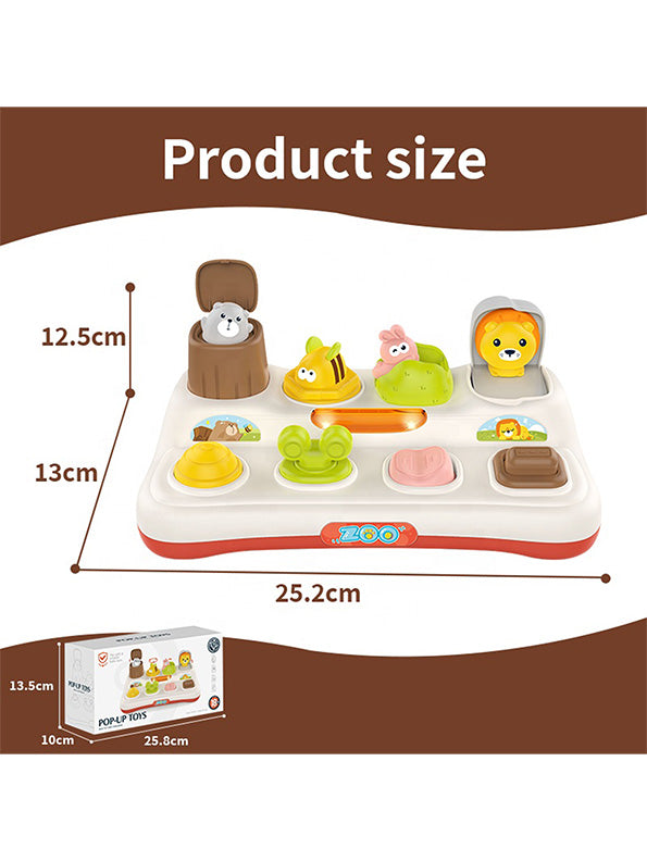 Pop-Up Animal Button Toy For Kids - Fun & Educational Play | NX-O-24 - Toyloft