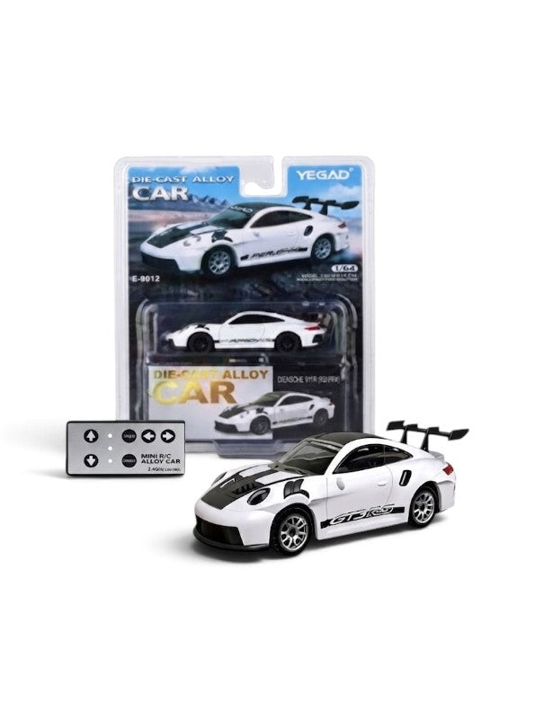 Porsche 911 GT3 RS Mini 1:64 Alloy RC Drifting Car (2.4GHz) MD589