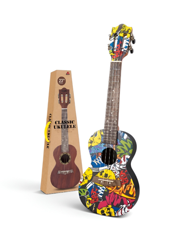 Premium Classical 4-String Guitar with Custom Artistic Finish LMI2151