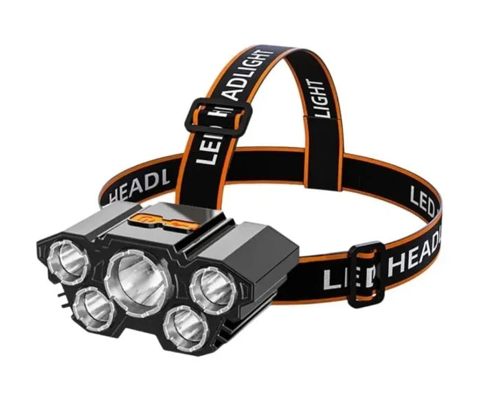 Premium Rechargeable LED Headlamp (Pack of 1)