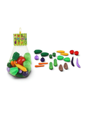 Pretend Play Toy Vegetables Set with Mesh Bag TV3560.
