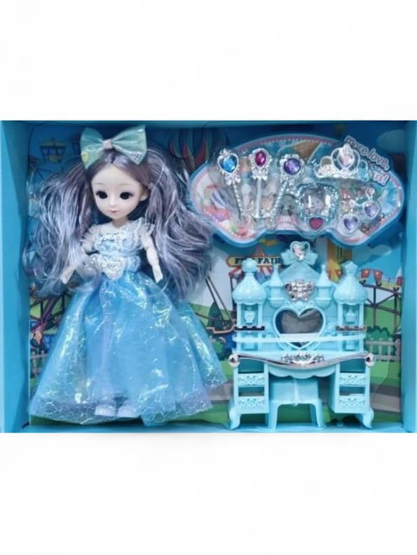 Pretty Girl Doll Set For Kids – Adorable Toy Pack NX13113