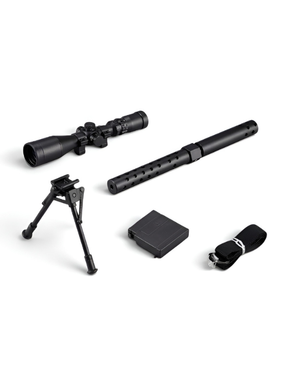 PUBG Chicken Dinner 108 cm Battleground AWM Blaster Set with Scope & Stand Kids Outdoor Toy | LMI15072