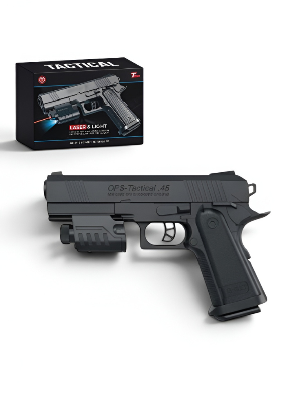 PUBG Premium Tactical Toy Gun - Realistic Black Training Style Toy Gun LMI13839.