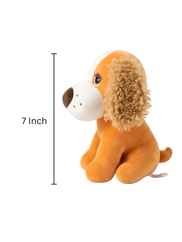 Puppy Plush Toy 7 Inch – Soft Cuddly Dog Stuffed Animal ST12004.