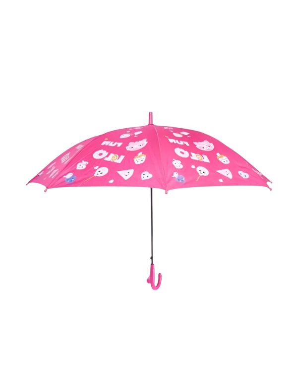 Purrrella - Cute Kitties Print Kids Umbrella - 50cm Lightweight & Colorful Rain Cover NOV9853.
