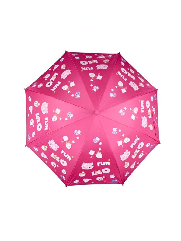 Purrrella - Cute Kitties Print Kids Umbrella - 50cm Lightweight & Colorful Rain Cover NOV9853.