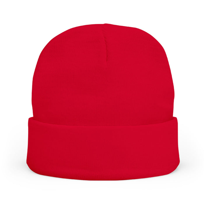 Queen of Spades Embroidered Knit Beanie