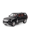 Range Rover Defender Diecast Car 1:24 Scale with Steerable Wheels & Suspension Black TV2640.
