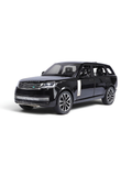 Range Rover Diecast Toy Car - Black 1:24 Scale Metal SUV with Sound & Light Effects LMI16846